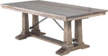 CARDINAL WOODCRAFT SHECHEM DOUBLE PEDESTAL TABLE