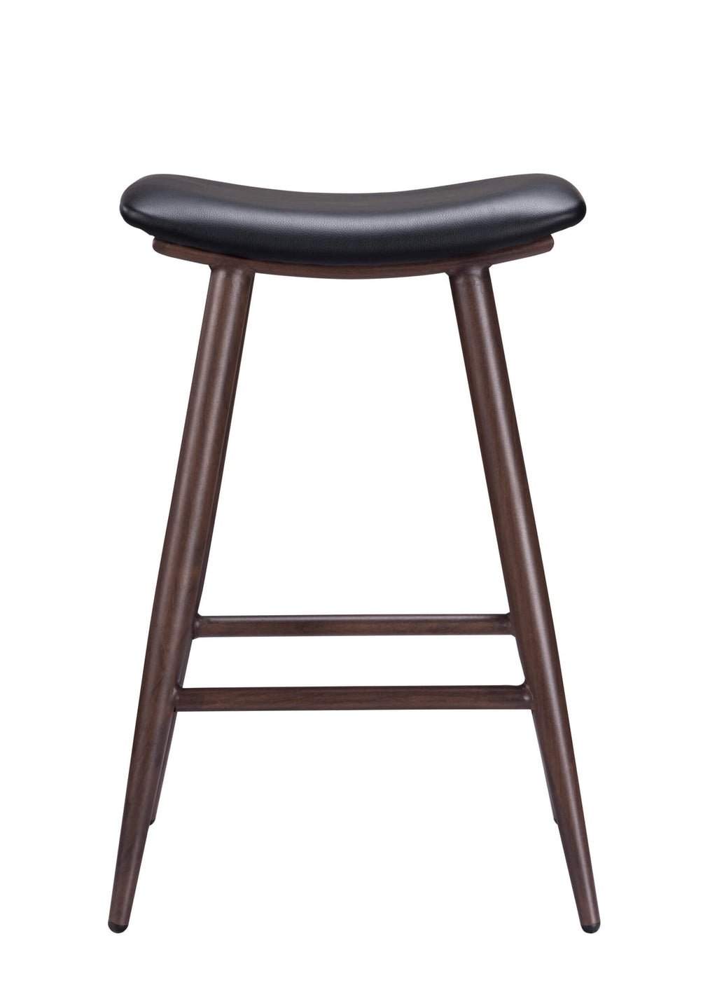 FURNISHINGS MATE SHEILA BAR STOOL BLACK SET OF TWO BS B11-BL-BW