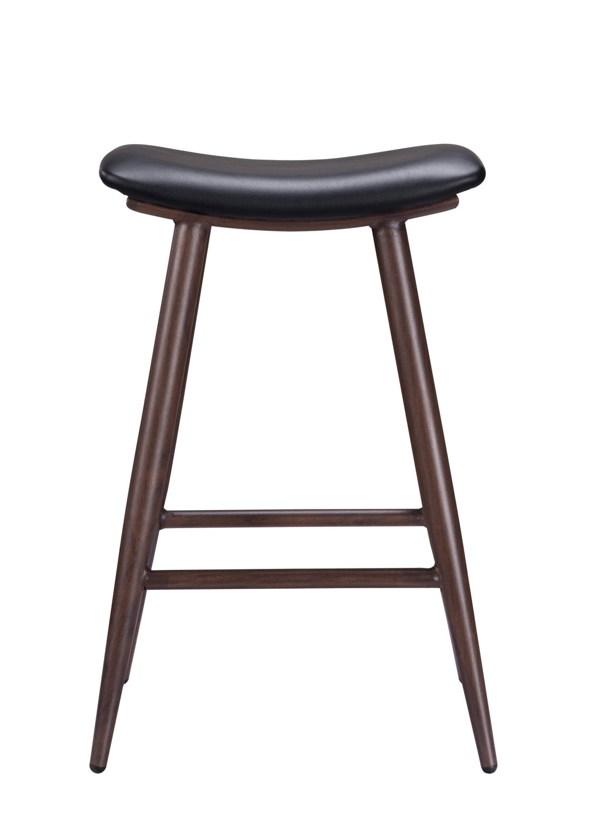 FURNISHINGS MATE SHEILA BAR STOOL BLACK SET OF TWO BS B11-BL-BW
