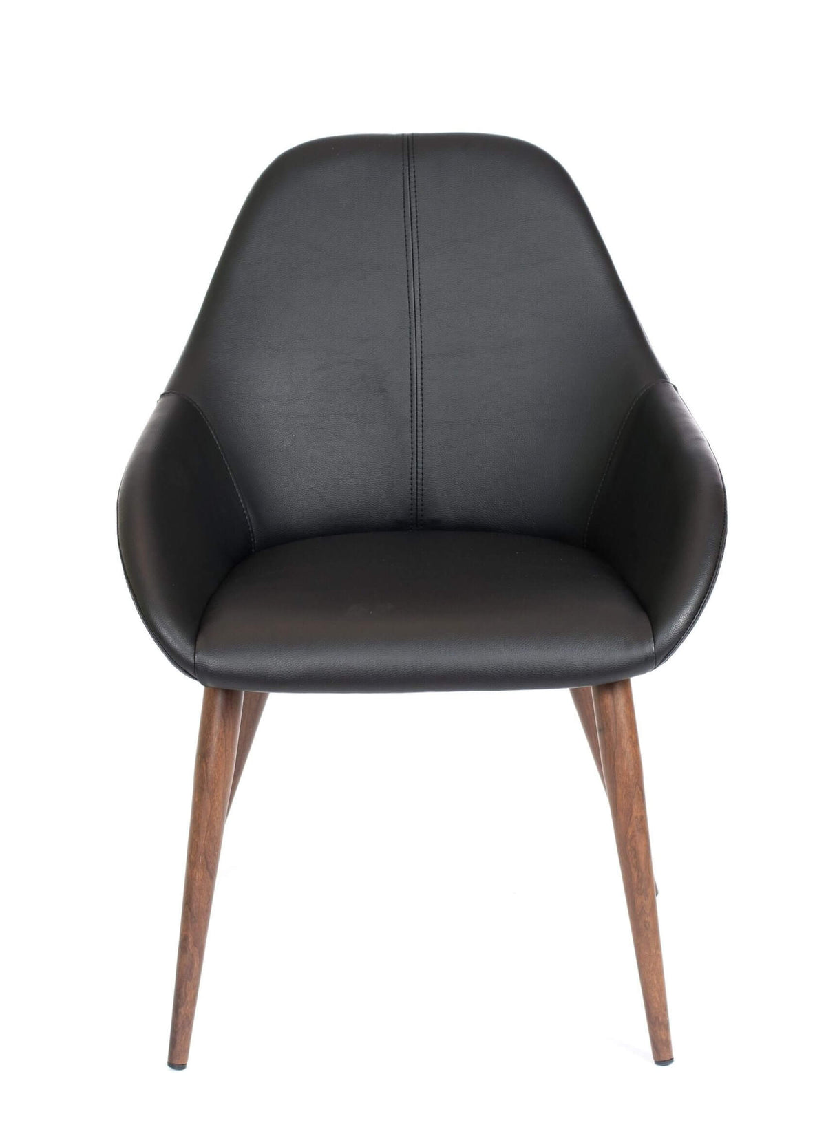 FURNISHINGS MATE SHINDIG CHAIR BLACK SET OF TWO DC T14-BL-BW