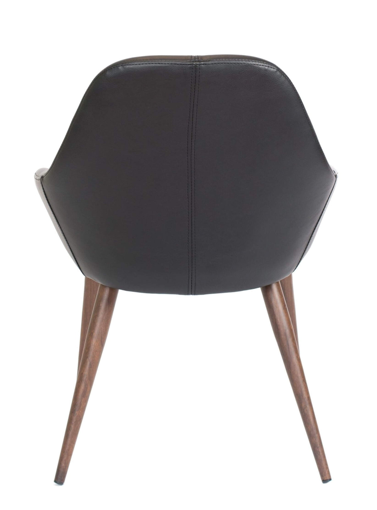 FURNISHINGS MATE SHINDIG CHAIR BLACK SET OF TWO DC T14-BL-BW
