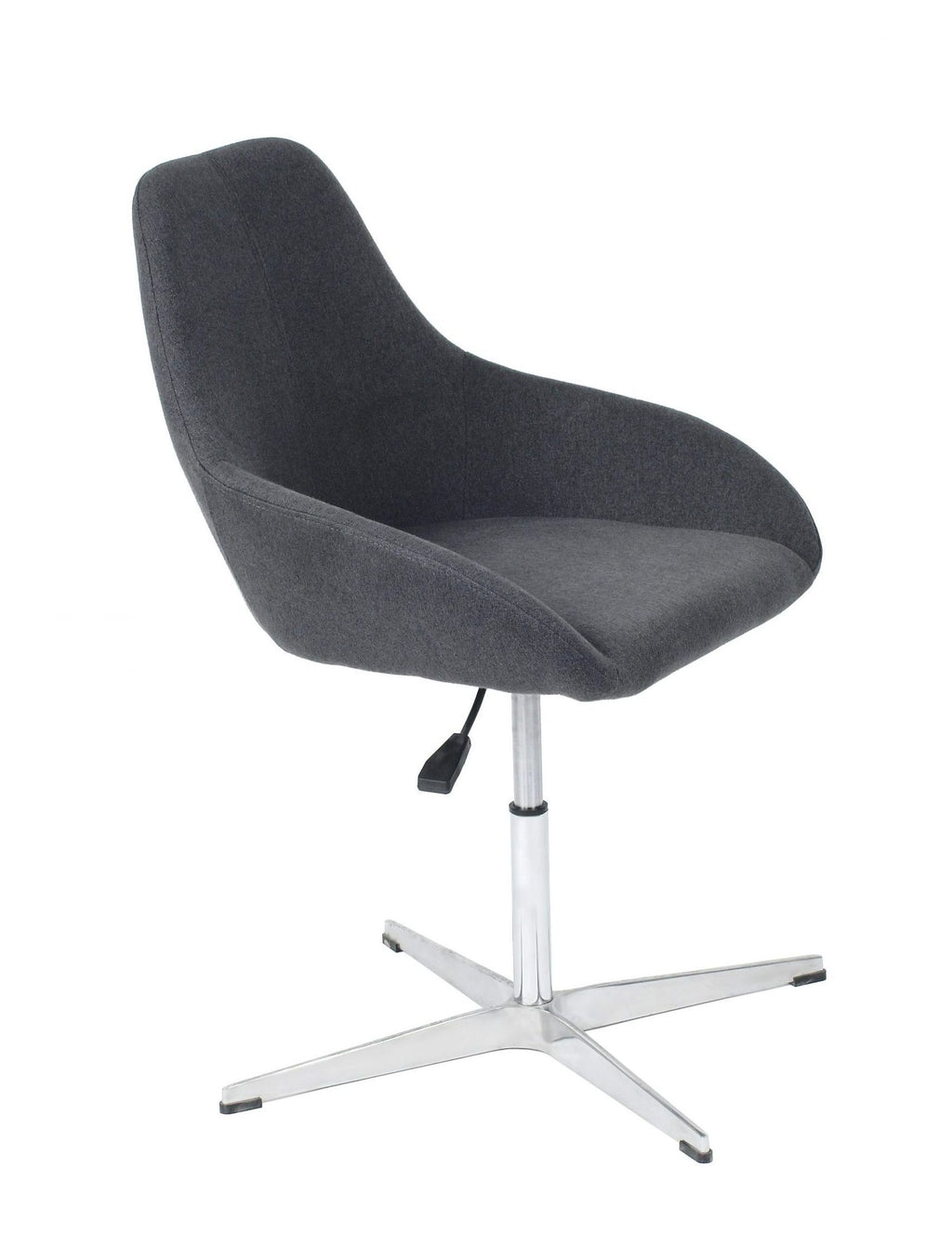 FURNISHINGS MATE SHINDIG CHAIR GRAPHITE SET OF TWO DC T14-GP-4S