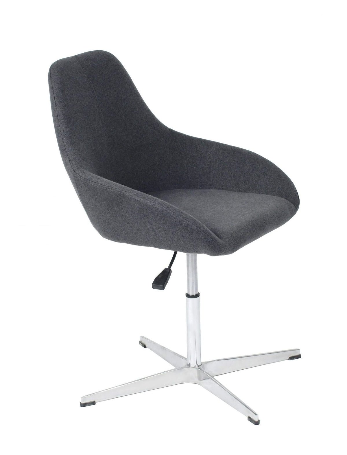 FURNISHINGS MATE SHINDIG CHAIR GRAPHITE SET OF TWO DC T14-GP-4S
