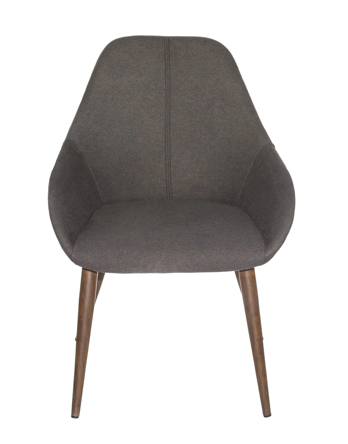 FURNISHINGS MATE SHINDIG CHAIR GRAPHITE SET OF TWO DC T14-GR-BW