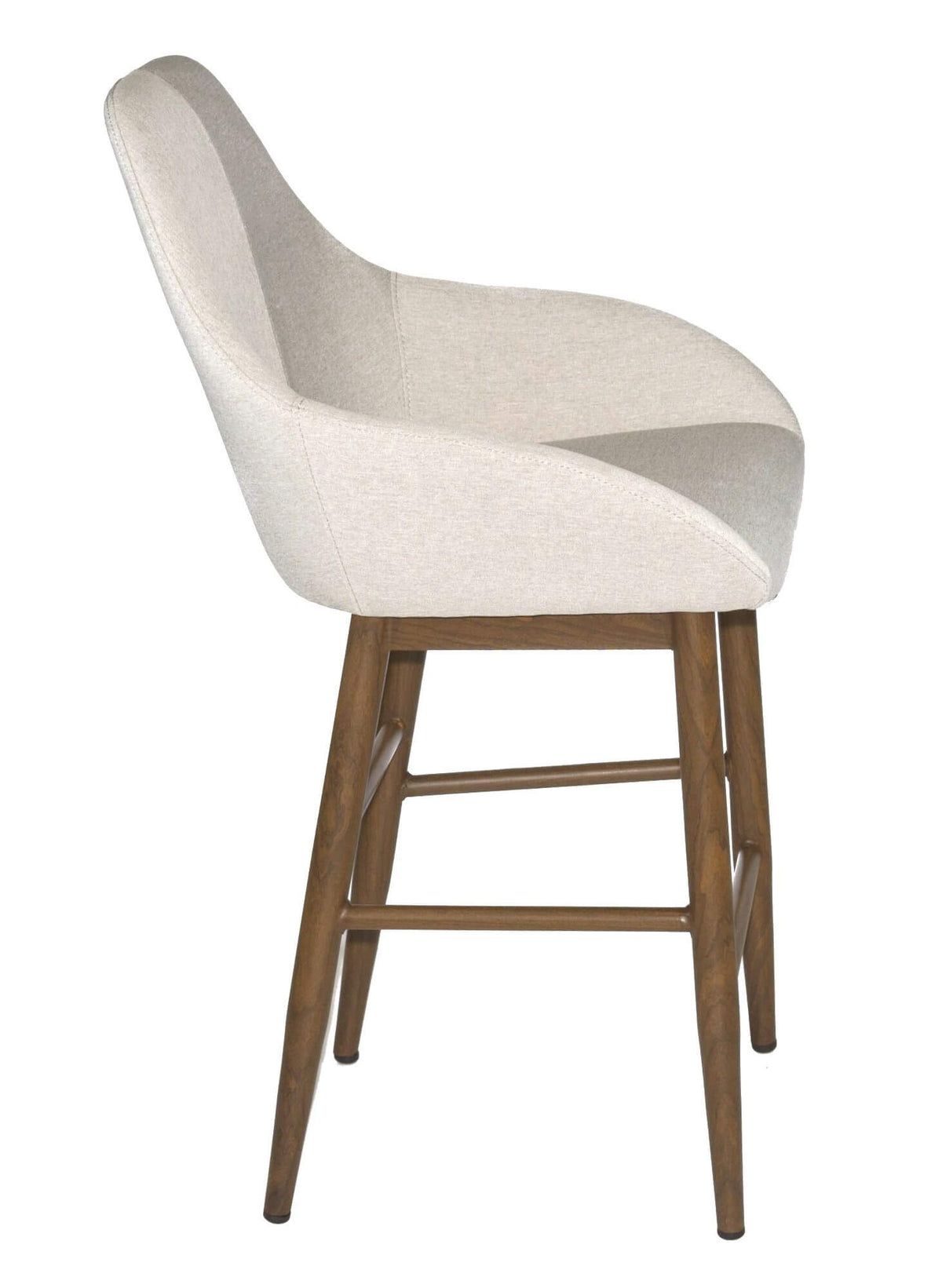 FURNISHINGS MATE SHINDIG COUNTER STOOL DOVE SET OF TWO CS T14-DO-BW