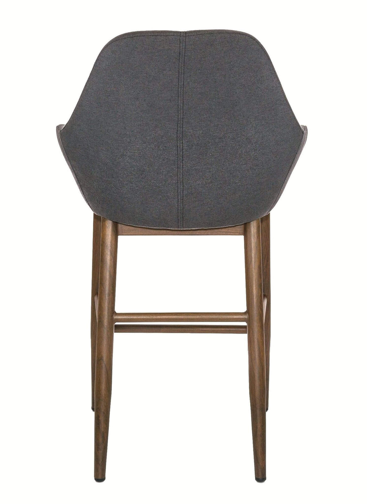 FURNISHINGS MATE SHINDIG COUNTER STOOL GRAPHITE SET OF TWO CS T14-GP-BW