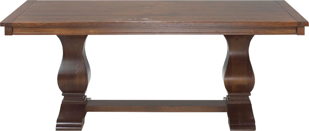 CARDINAL WOODCRAFT SOCRATES DOUBLE PEDESTAL TABLE