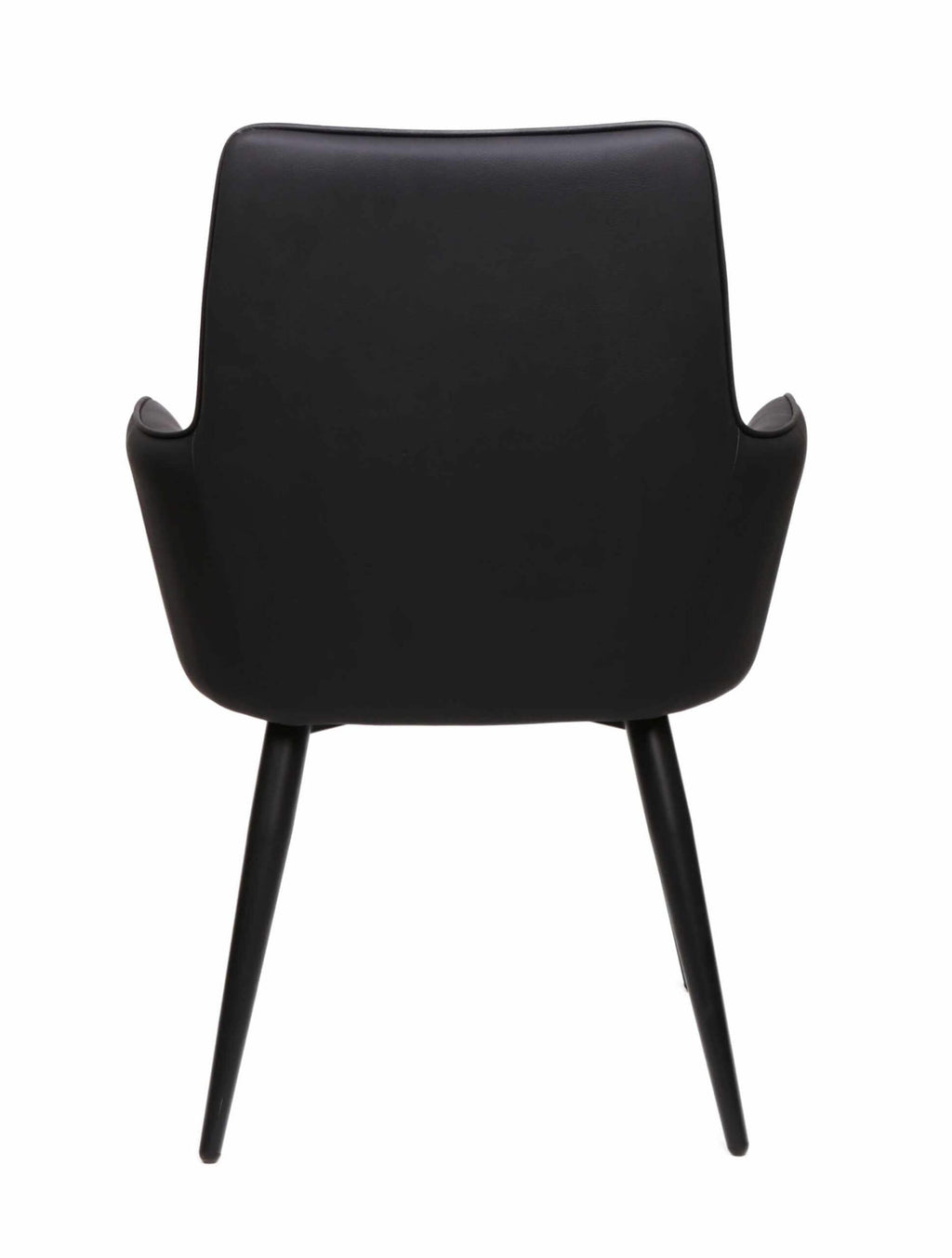 FURNISHINGS MATE SOPHIE CHAIR BLACK SET OF TWO DC 400-BL-MB