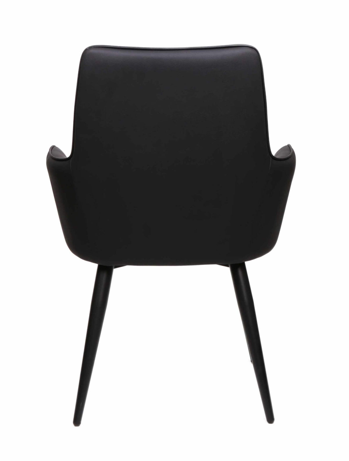 FURNISHINGS MATE SOPHIE CHAIR BLACK SET OF TWO DC 400-BL-MB