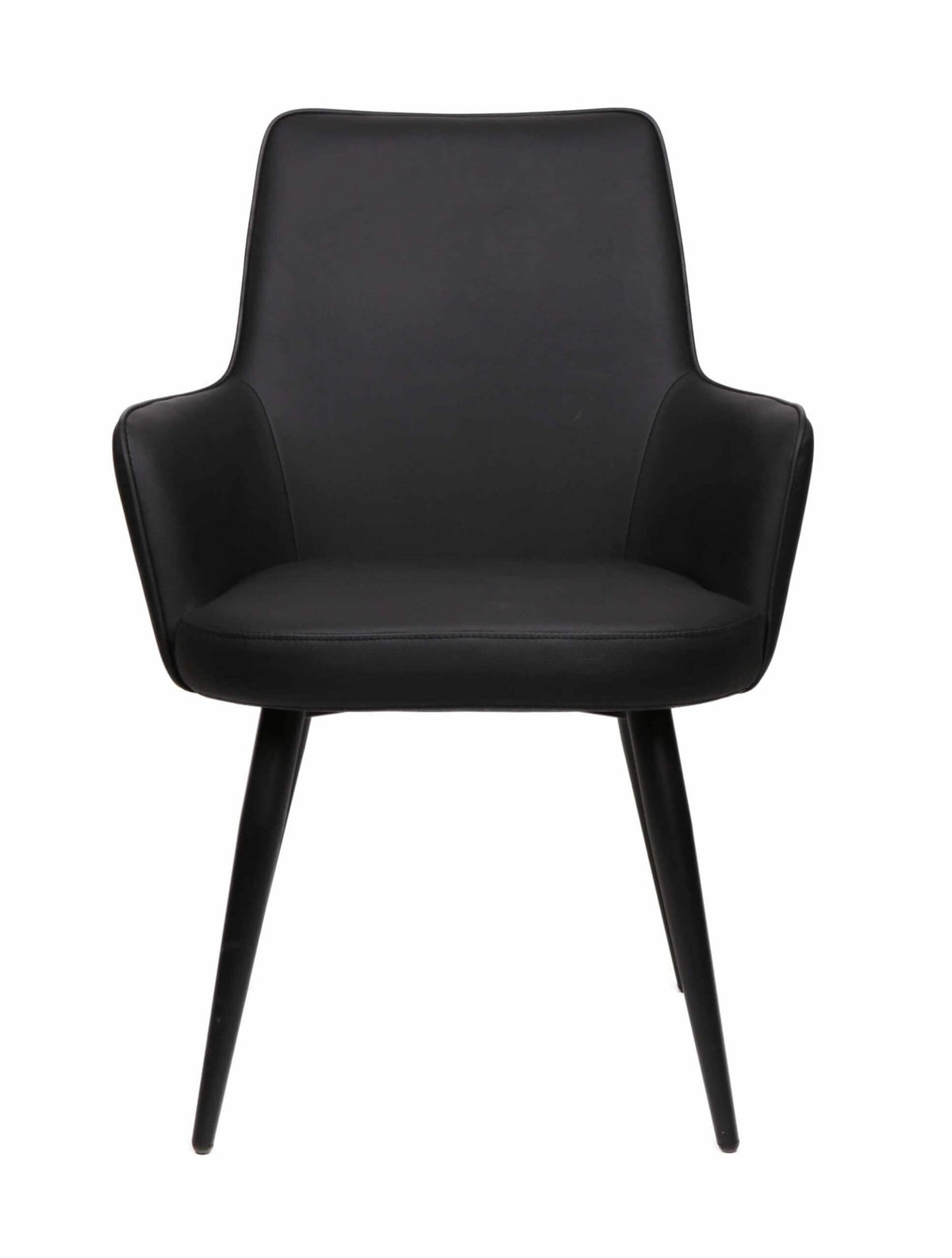 FURNISHINGS MATE SOPHIE CHAIR BLACK SET OF TWO DC 400-BL-MB