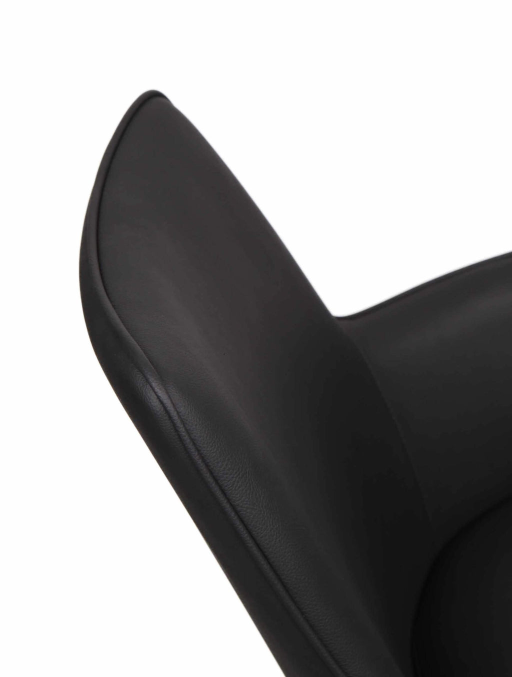 FURNISHINGS MATE SOPHIE CHAIR BLACK SET OF TWO DC 400-BL-MB