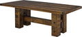 CARDINAL WOODCRAFT STOKENHAM DOUBLE PEDESTAL TABLE