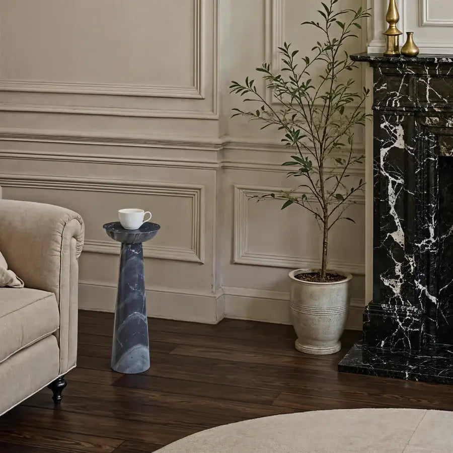 RENWIL MERCURA SIDE TABLE BLACK LARGE TA549A