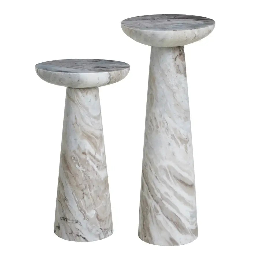 RENWIL MERCURA SIDE TABLE WHITE LARGE TA550A