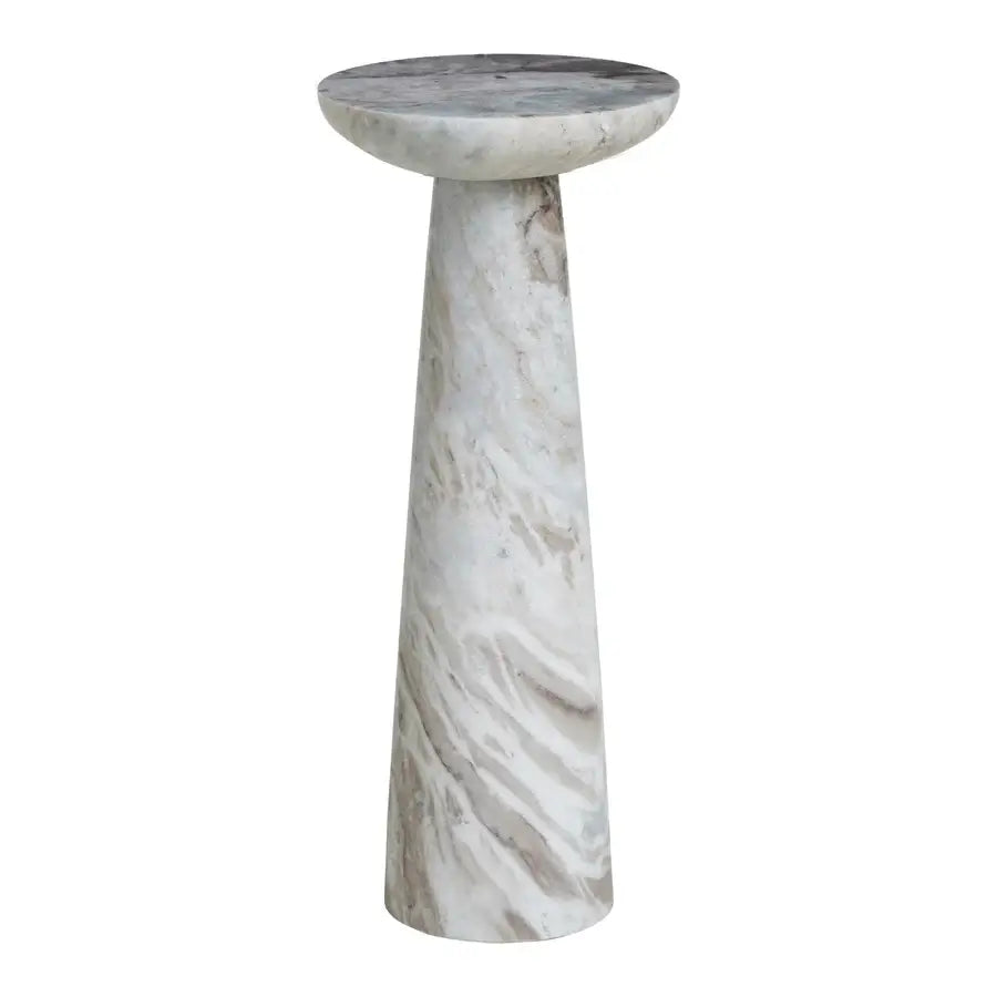 RENWIL MERCURA SIDE TABLE WHITE LARGE TA550A