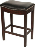CARDINAL WOODCRAFT TACK SHOPPE STOOL
