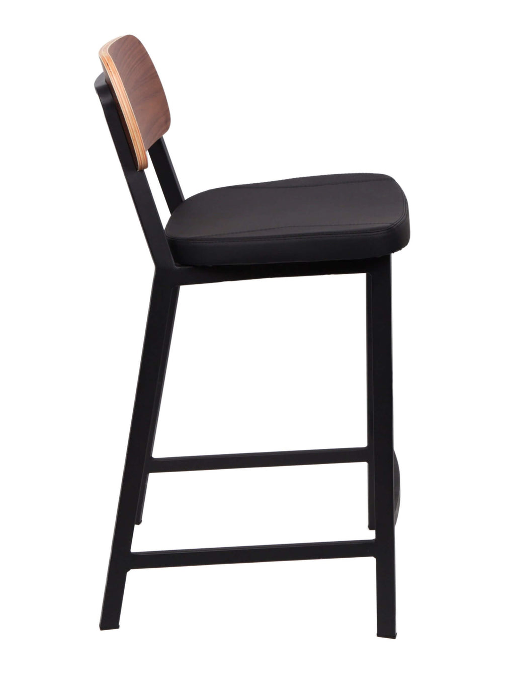 FURNISHINGS MATE THEO COUNTER CHAIR SET OF TWO CS-667-WAL- MB