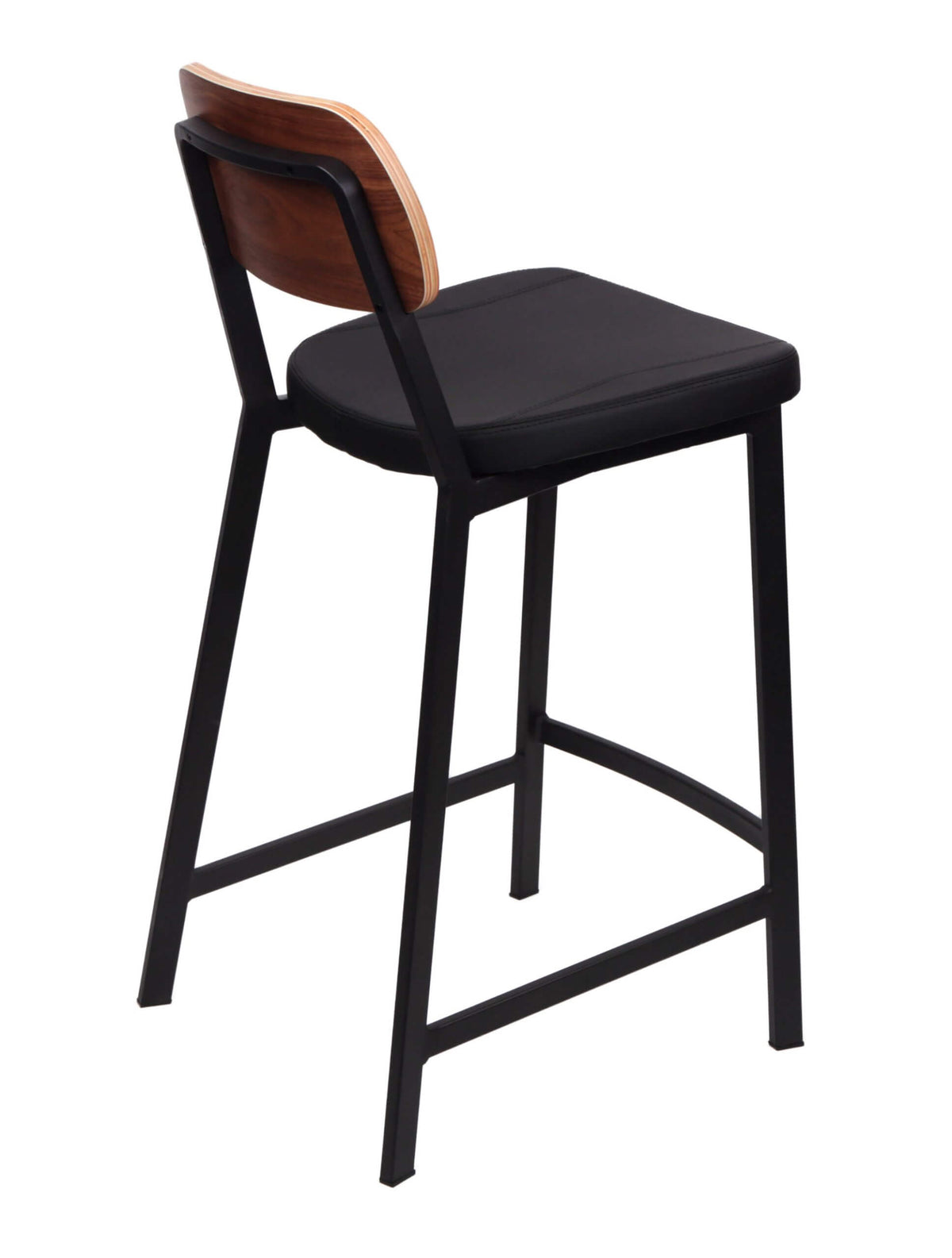 FURNISHINGS MATE THEO COUNTER CHAIR SET OF TWO CS-667-WAL- MB