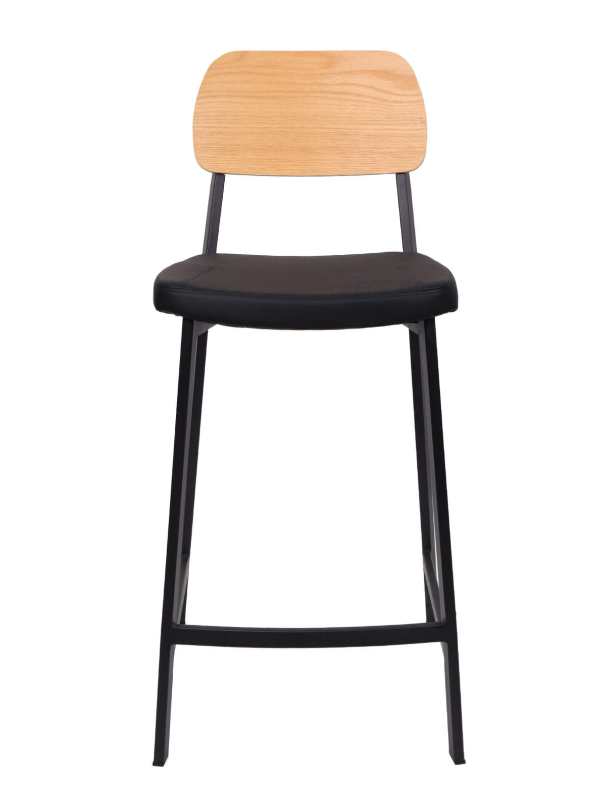 FURNISHINGS MATE THEO COUNTER CHAIR SET OF TWO CS-667-OAK- MB