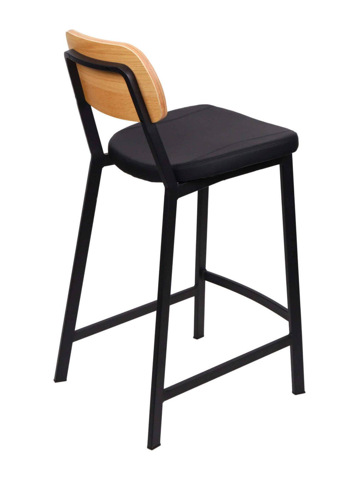 FURNISHINGS MATE THEO COUNTER CHAIR SET OF TWO CS-667-OAK- MB