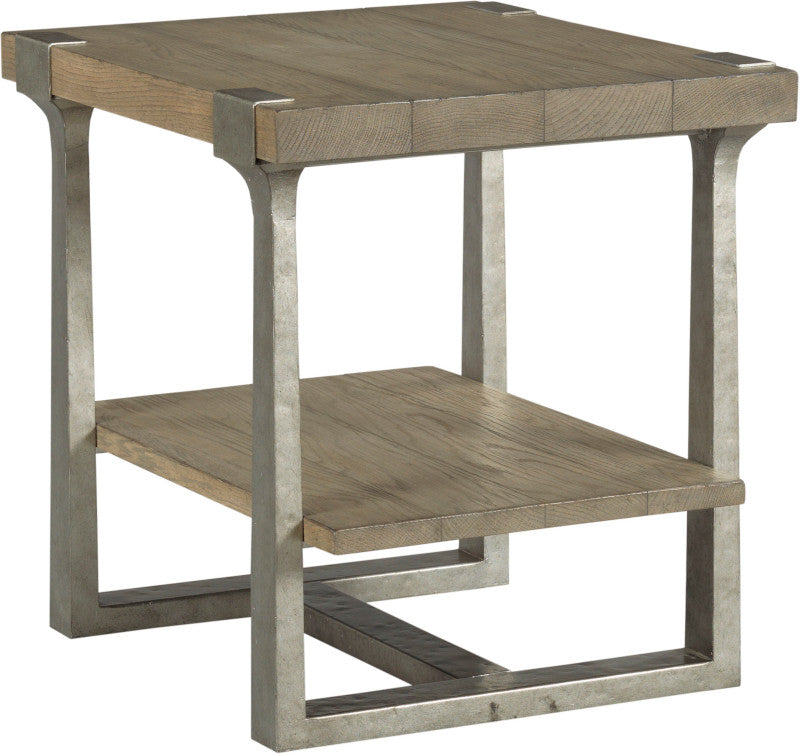 HAMMARY Timber Forge Rectangular End Table 054915
