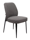FURNISHINGS MATE TRENCH CHAIR SALT & PEPPER SET OF TWO DC-505-S&P