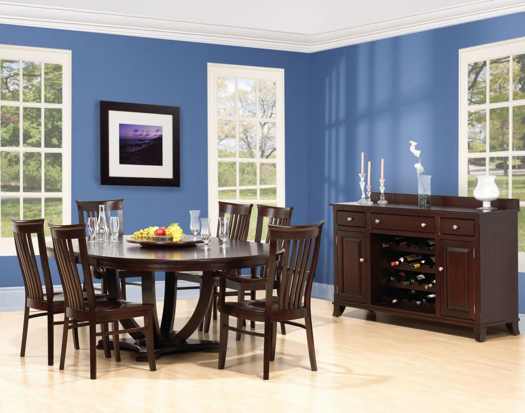 CARDINAL WOODCRAFT TUSCANY SINGLE PEDESTAL TABLE