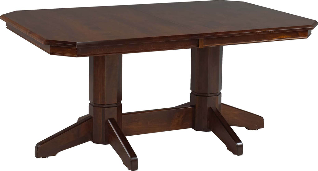 CARDINAL WOODCRAFT URBAN CLASSIC DOUBLE PEDESTAL TABLE