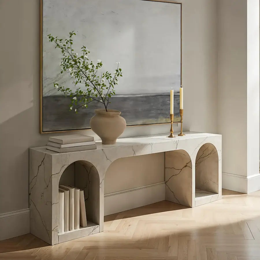 RENWIL ELIA VASE BROWN VAS319