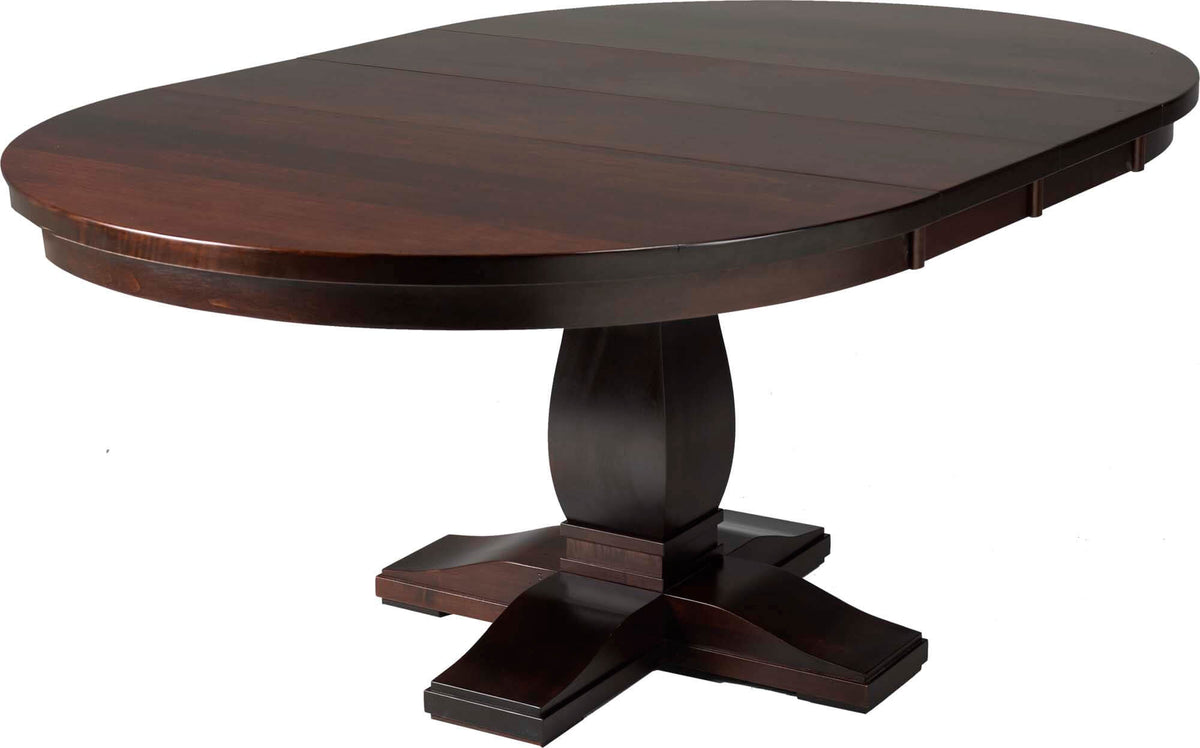 CARDINAL WOODCRAFT VALENCIA SINGLE PEDESTAL TABLE