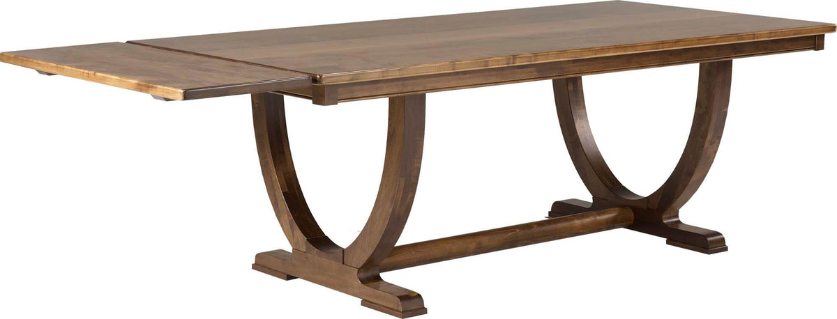 CARDINAL WOODCRAFT VERSAILLES DOUBLE PEDESTAL TABLE