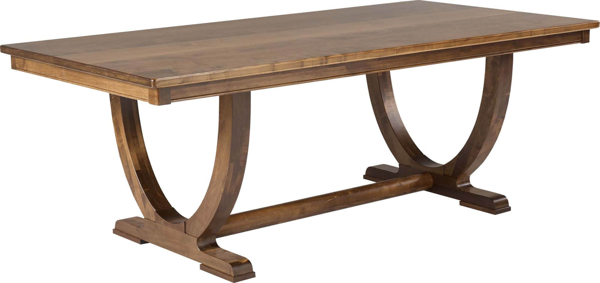 CARDINAL WOODCRAFT VERSAILLES DOUBLE PEDESTAL TABLE