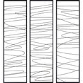 RENWIL  STUDIO LINE - LINEAR  Set of three W6556