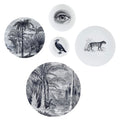 RENWIL MALIYA DECORATIVE PLATES SET OF FIVE W6719