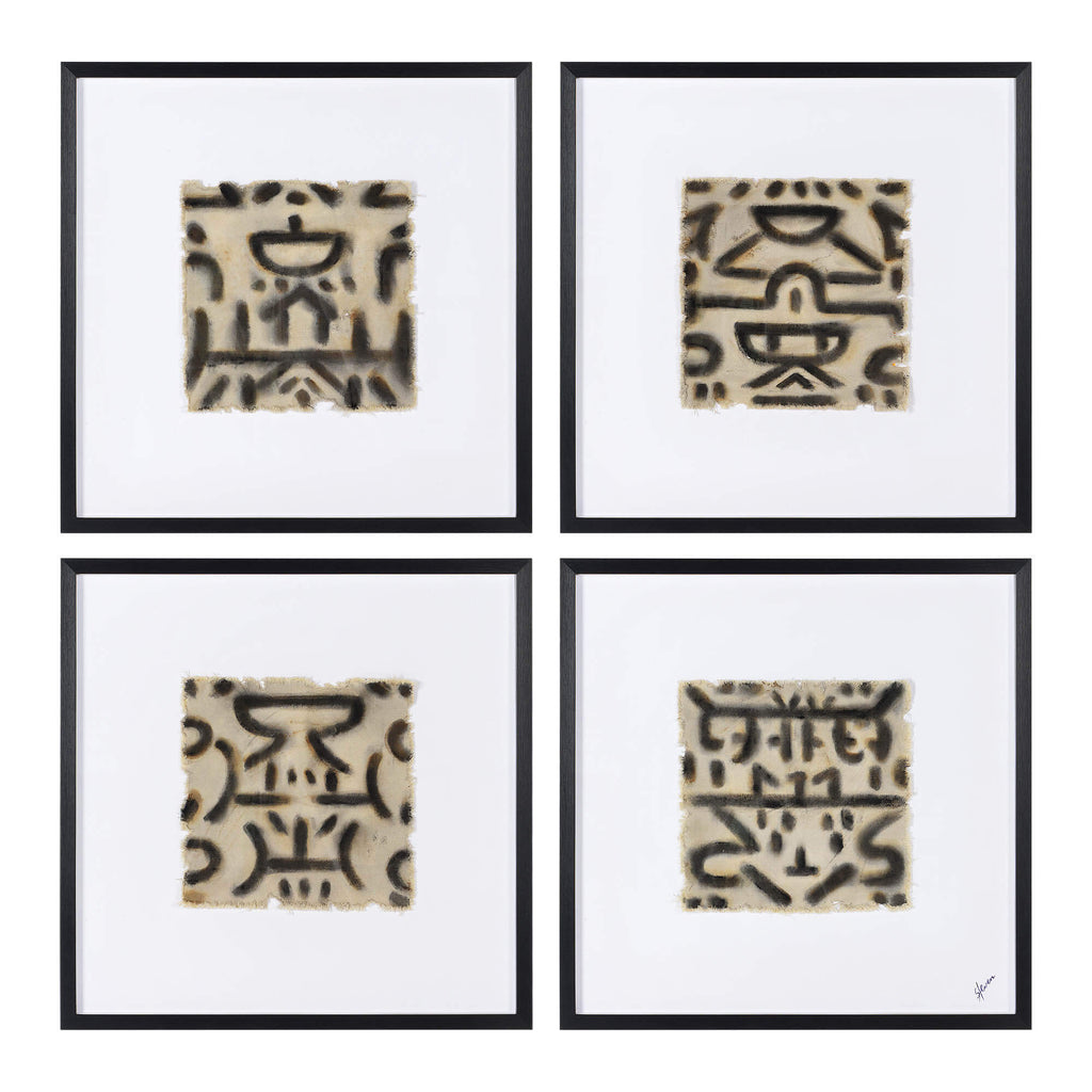 RENWIL  KTIR  WALL ART SET OF FOUR  W6724