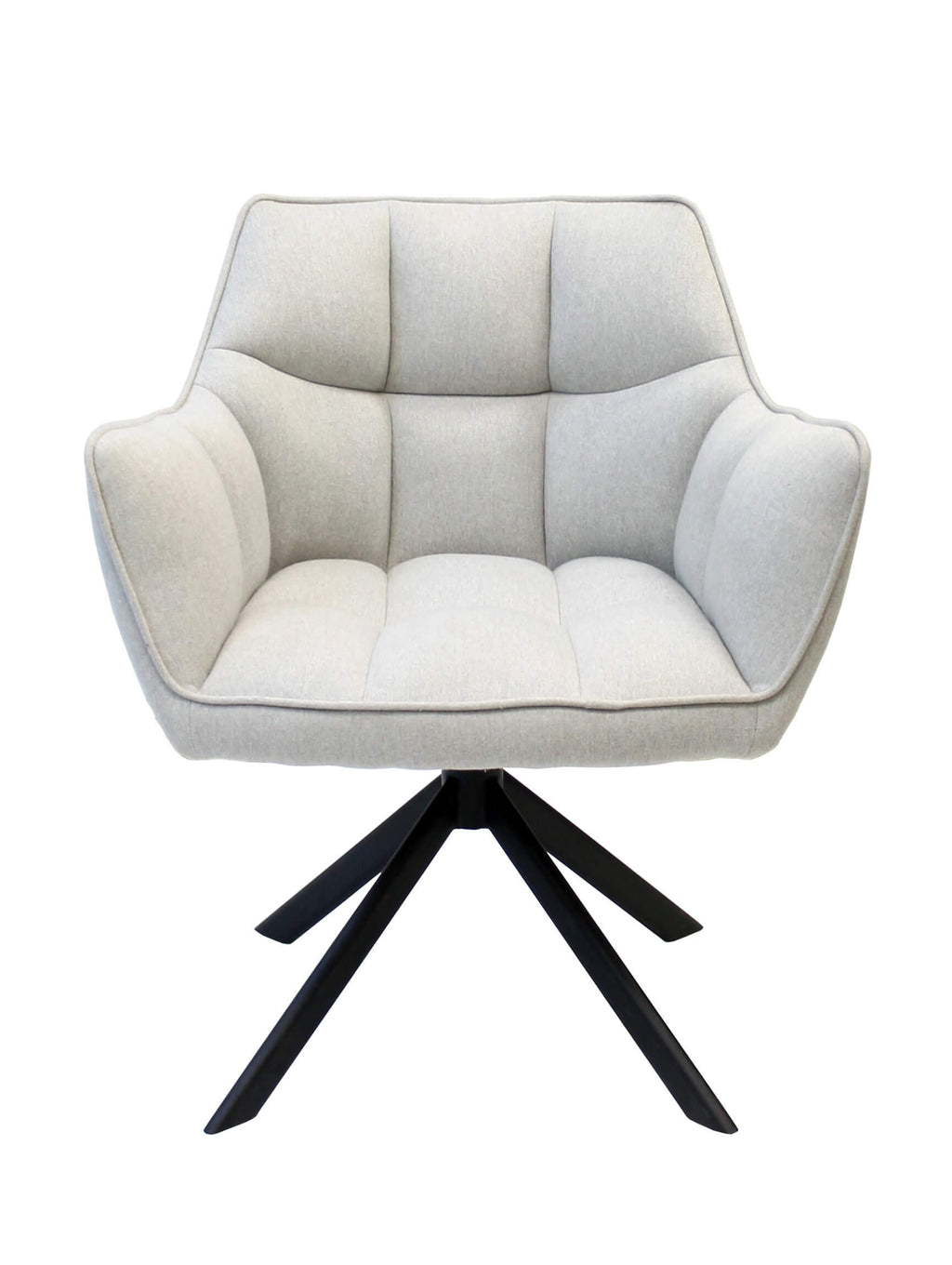 FURNISHINGS MATE WINSTON CHAIR DOVE SET OF TWO DC 330C-DO-MB