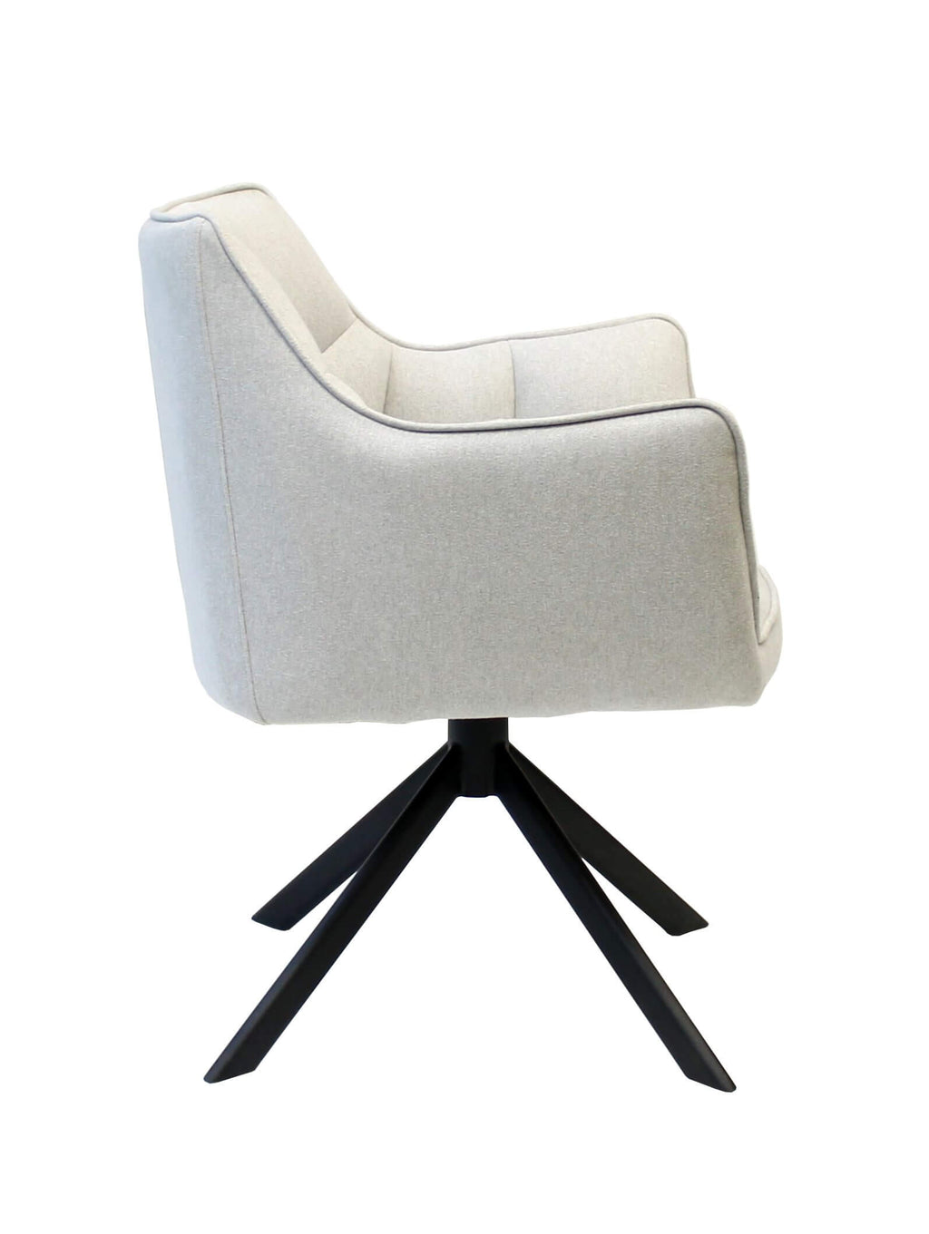 FURNISHINGS MATE WINSTON CHAIR DOVE SET OF TWO DC 330C-DO-MB