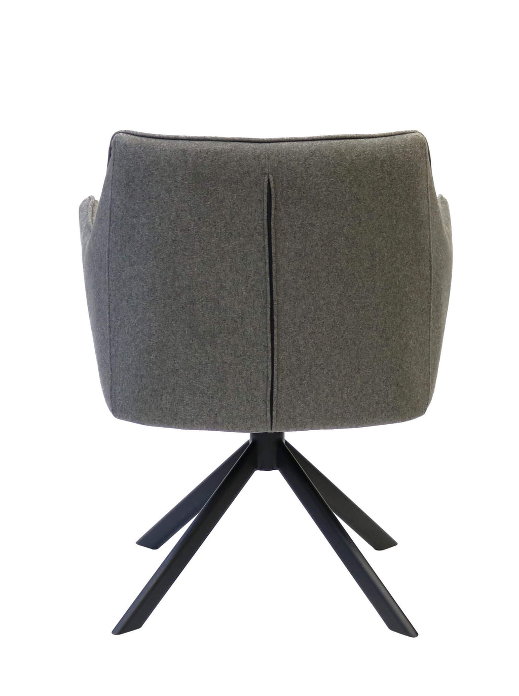 FURNISHINGS MATE WINSTON CHAIR SLATE SET OF TWO DC 330C-SL-MB