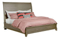 KINCAID PLANK ROAD EASTBURN SLEIGH KING BED STONE 706-316SP
