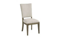 KINCAID PLANK ROAD HOWELL SIDE CHAIR STONE  SET OF TWO 706-622S