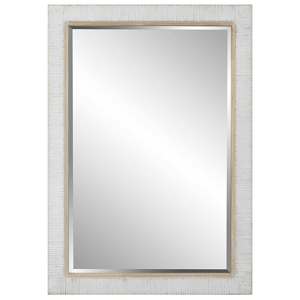 UTTERMOST CAPE MIRROR WHITEWASHED 09829