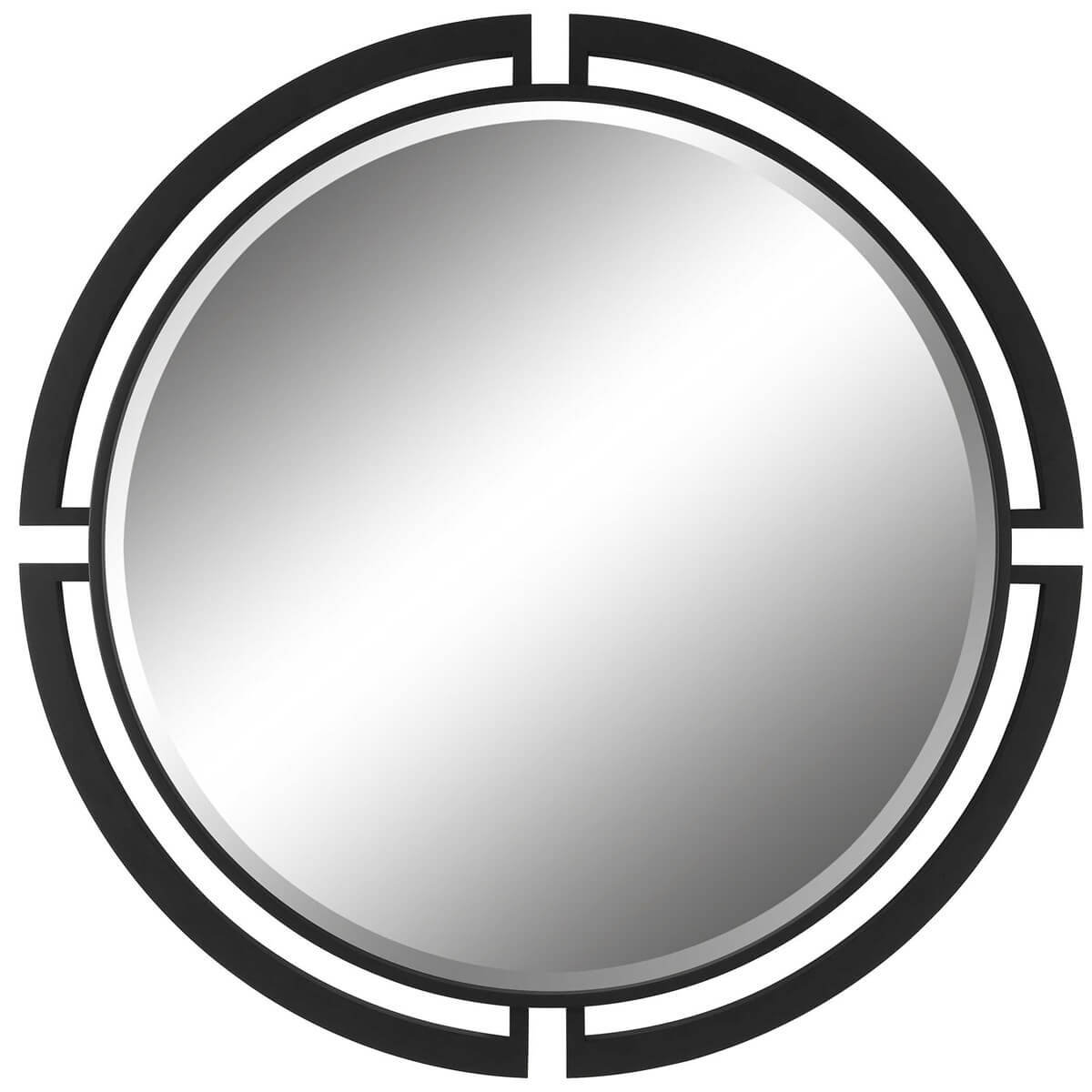 UTTERMOST QUADRANT ROUND MIRROR 09878