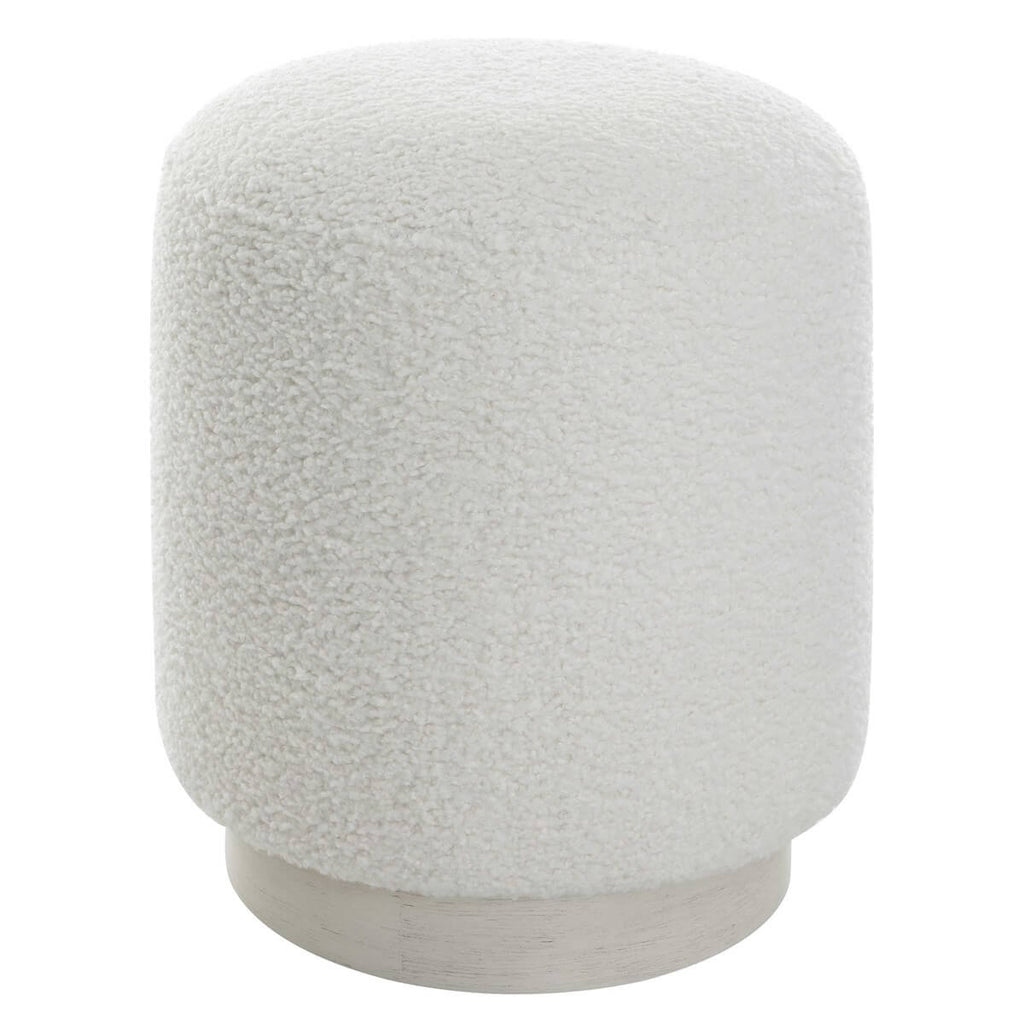 UTTERMOST AVILA OTTOMAN  WHITE 23743