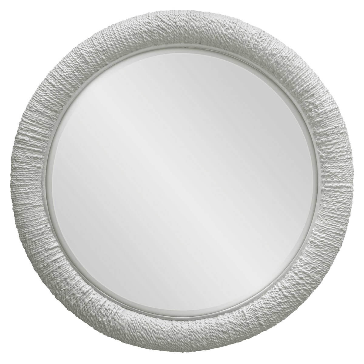UTTERMOST MARINER ROUND MIRROR WHITE 08168