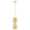 LIVEX LIGHTING Acra Pendant Chandelier Satin Brass 45913-12