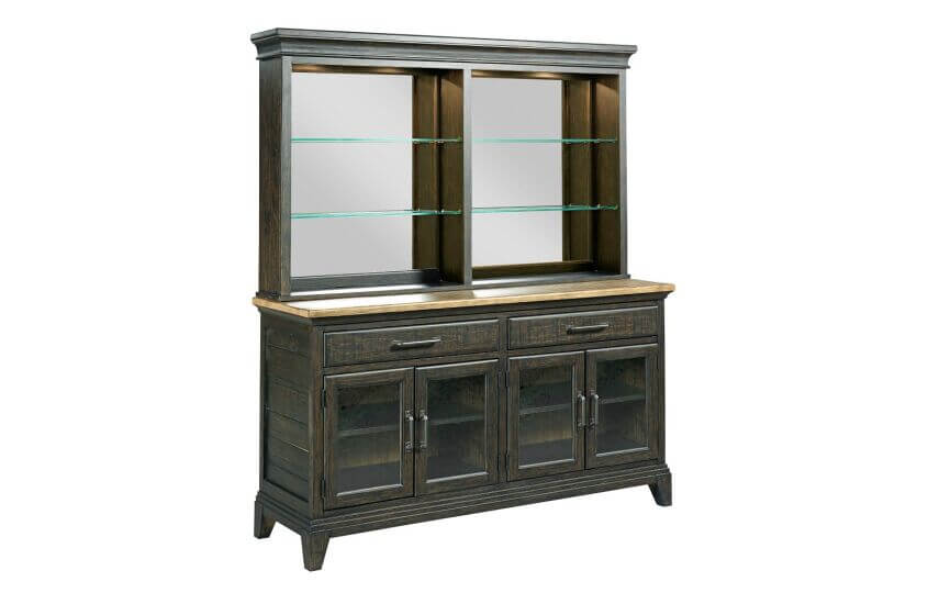 KINCAID PLANK ROAD ROCKLAND BUFFET-COMPLETE CHARCOAL 706-857CP