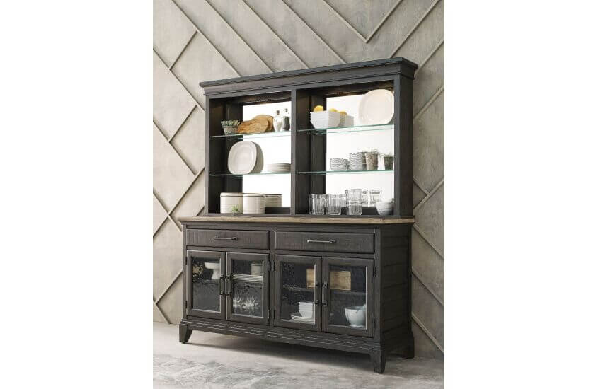 KINCAID PLANK ROAD ROCKLAND BUFFET-COMPLETE CHARCOAL 706-857CP