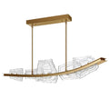 CWI LIGHTING ARCUS LED 50" BRASS CHANDELIER 1711P50-5-624