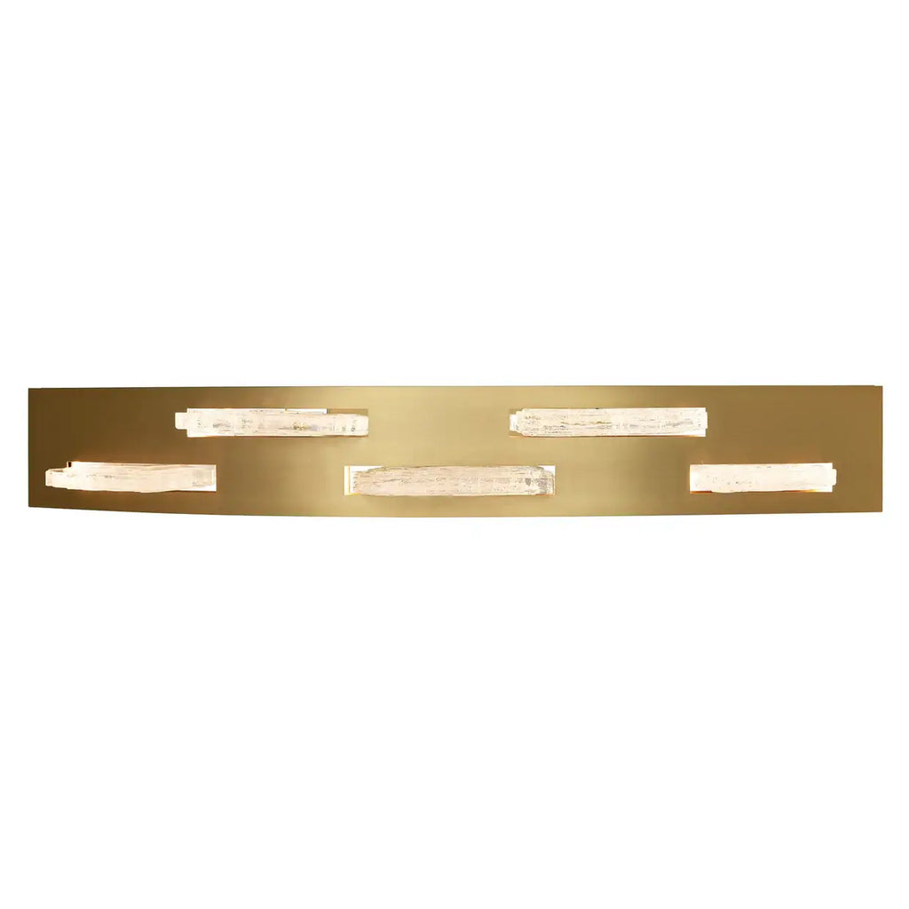 CWI LIGHTING ARCUS LED 50" BRASS CHANDELIER 1711P50-5-624
