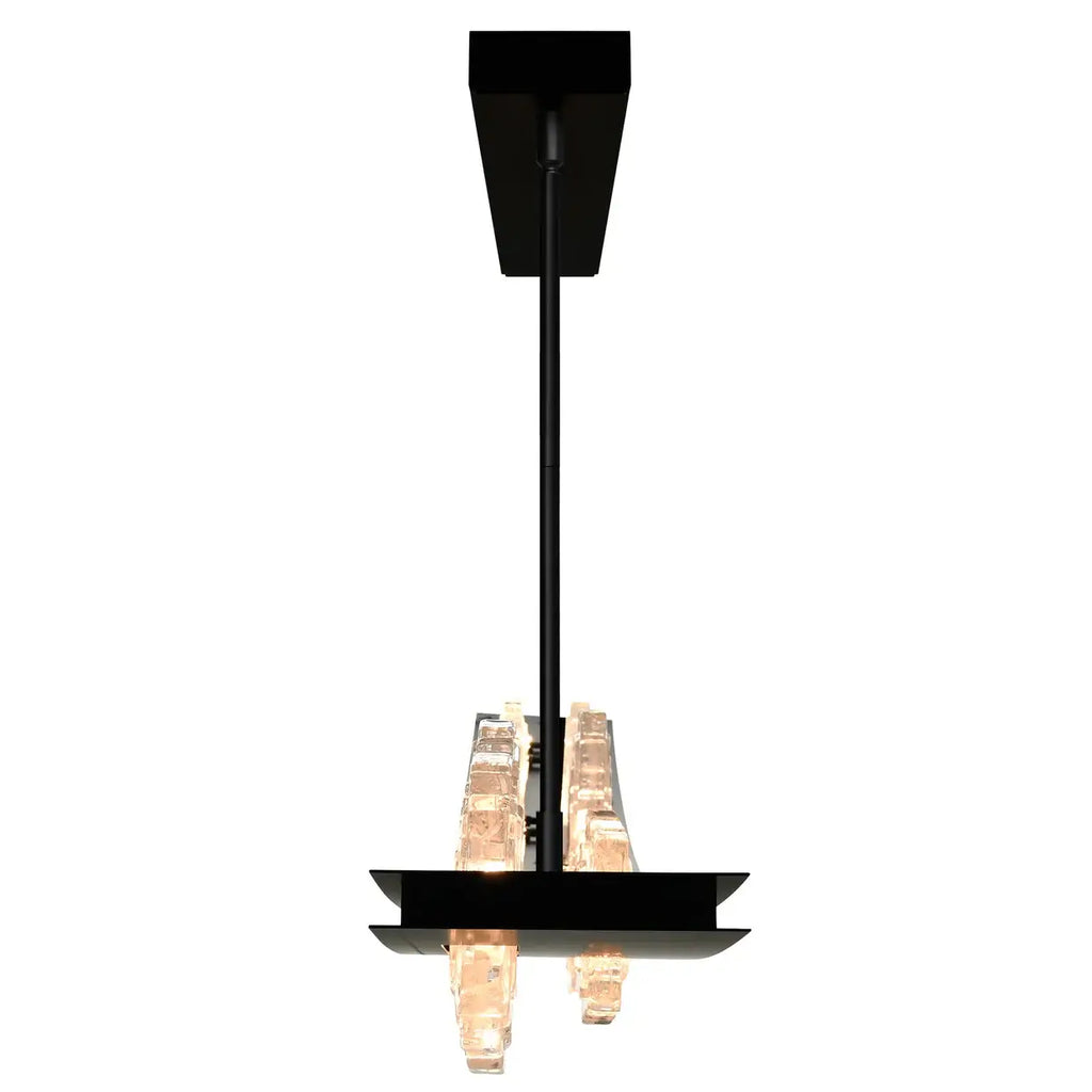 CWI LIGHTING ARCUS LED 70" BLACK CHANDELIER 1711P70-7-101